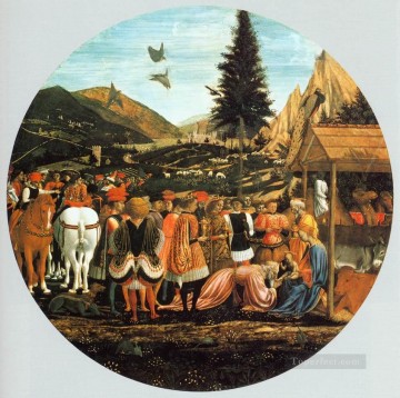 Adoración de los Magos Renacimiento Domenico Veneziano Pinturas al óleo